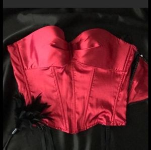 NWOT Red Corset